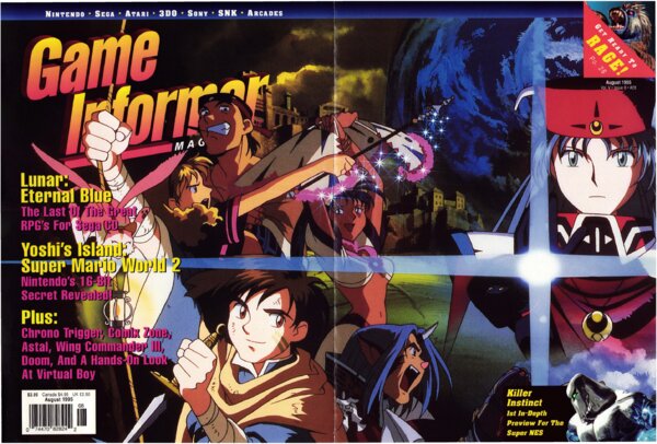 Game Informer Issue 28 (August 1995) cover